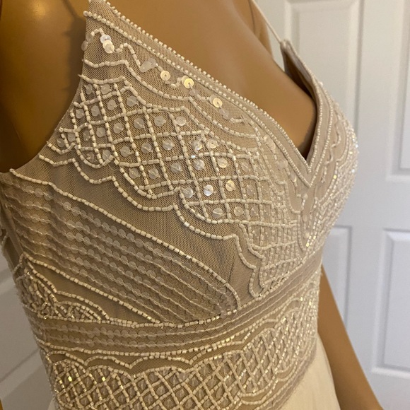 Adrianna Papell full length beaded gown - Picture 4 of 10